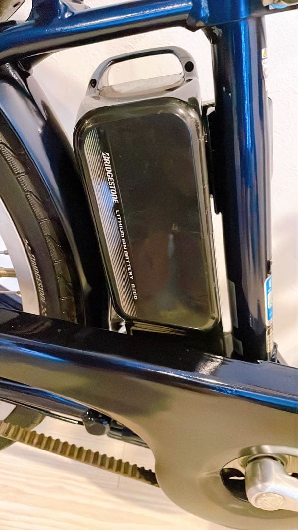 ブリヂストンの24インチ電動自転車。​​指定エリア内送料無料。
