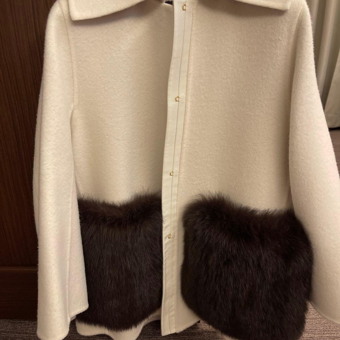 Drawer ファーポケット　コート