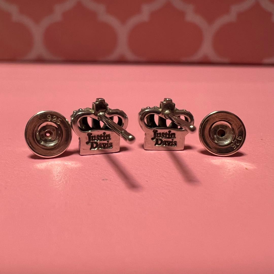 美品　ジャスティンデイビス　ピアス　両耳