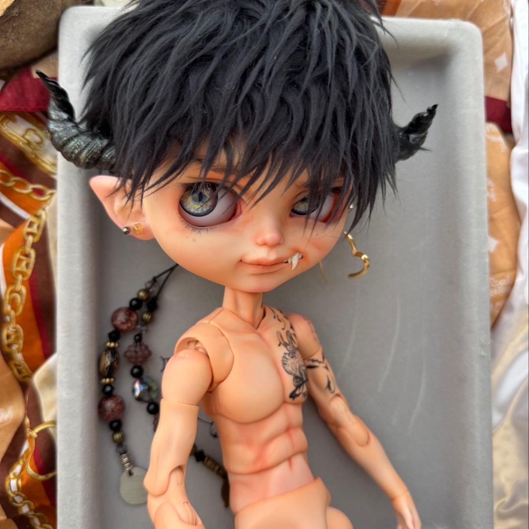 専用/カスタムアイシードール♪男の子-オビツ30＆パテ盛り♪shino.doll