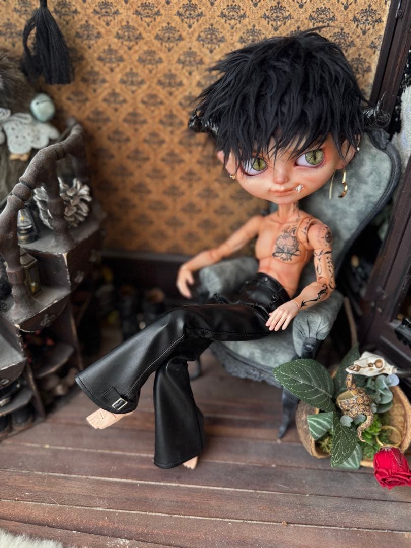 専用/カスタムアイシードール♪男の子-オビツ30＆パテ盛り♪shino.doll