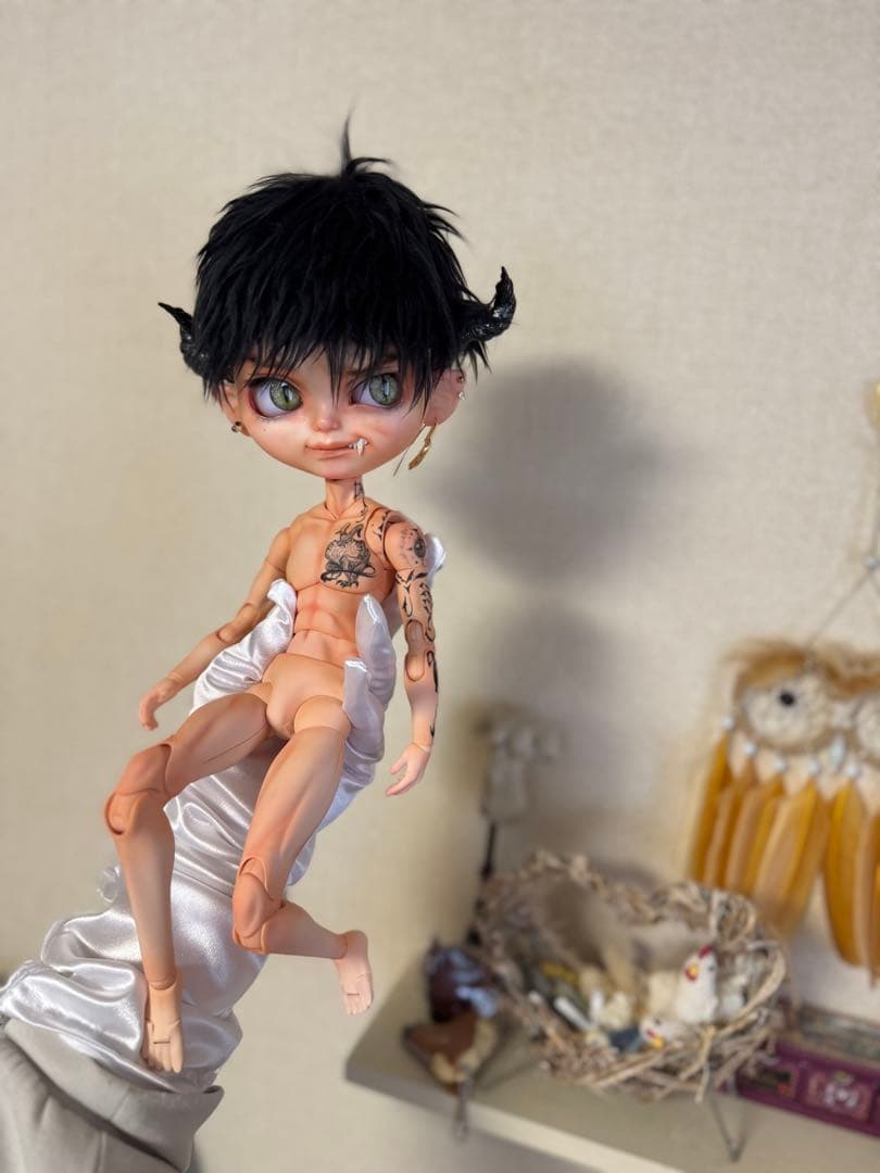 専用/カスタムアイシードール♪男の子-オビツ30＆パテ盛り♪shino.doll
