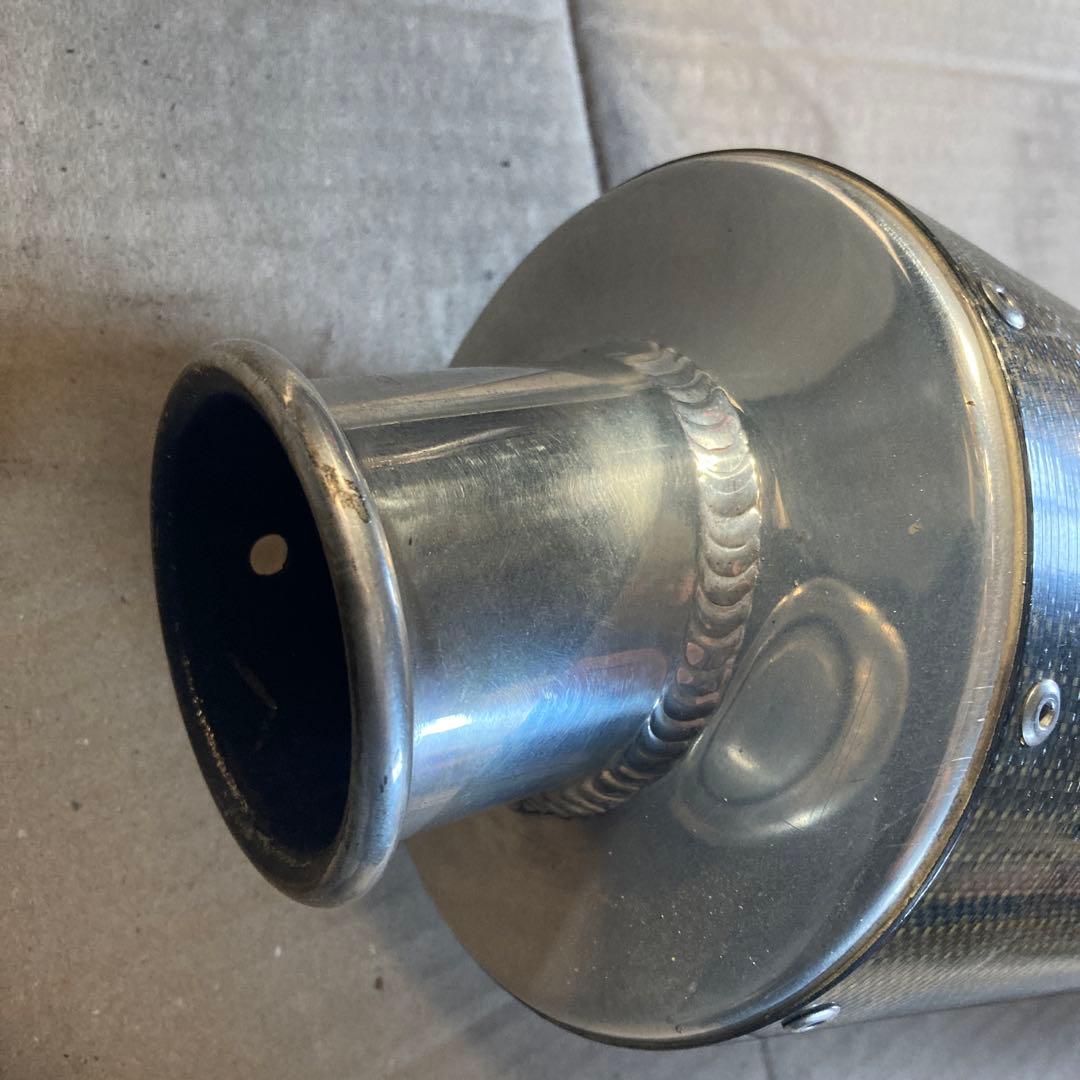 zrx1100 zrx1200 techserf スリップオンマフラー