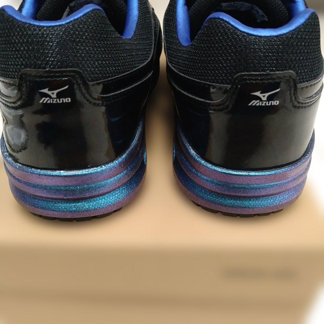 ミズノ BOAシステム 安全靴 新品 限定色ブルーブラック