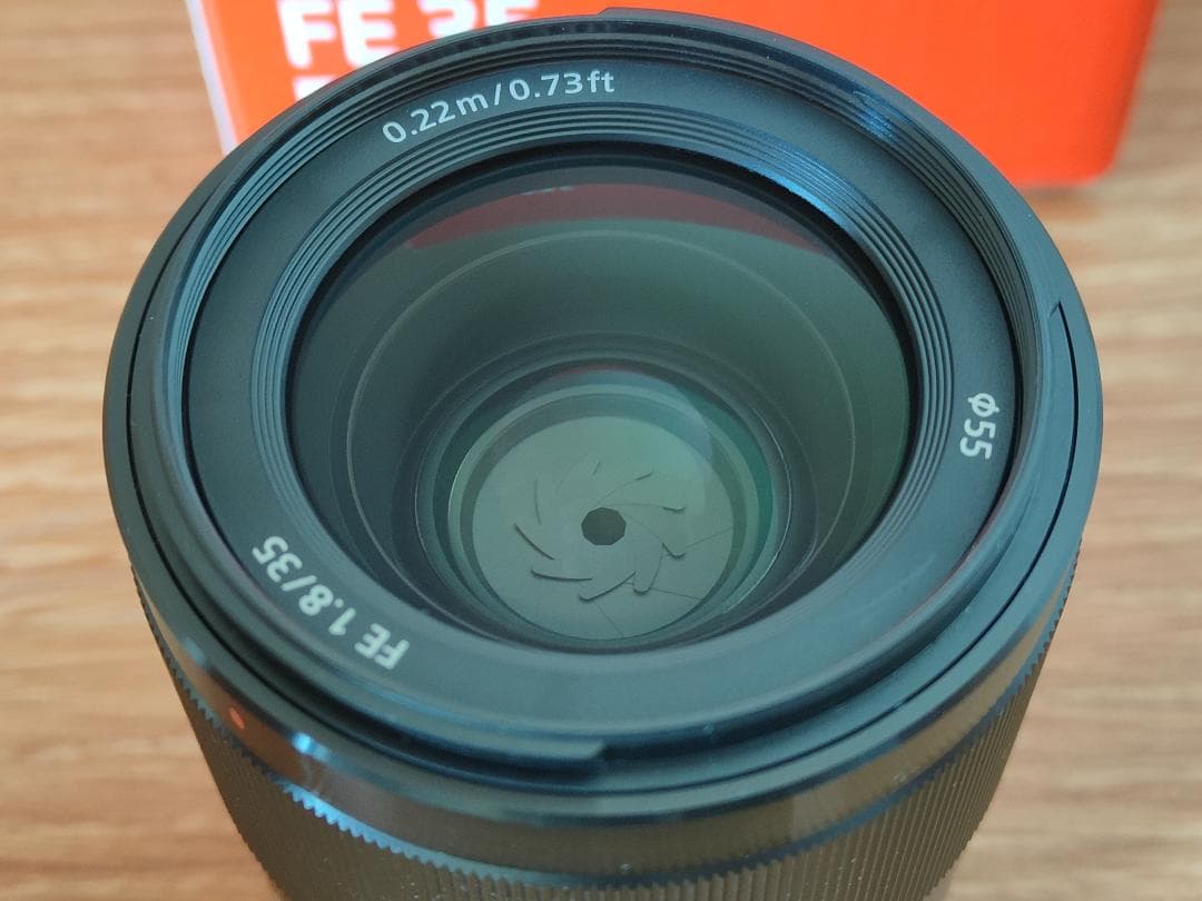 ソニー FE 35mm F1.8 SEL35F18F レンズフィルター付き