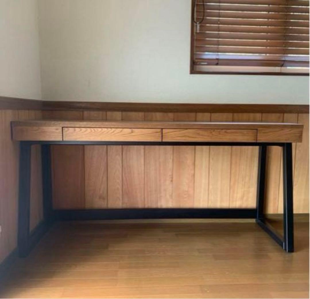 デスク 150cm 天然木 おしゃれ dinos