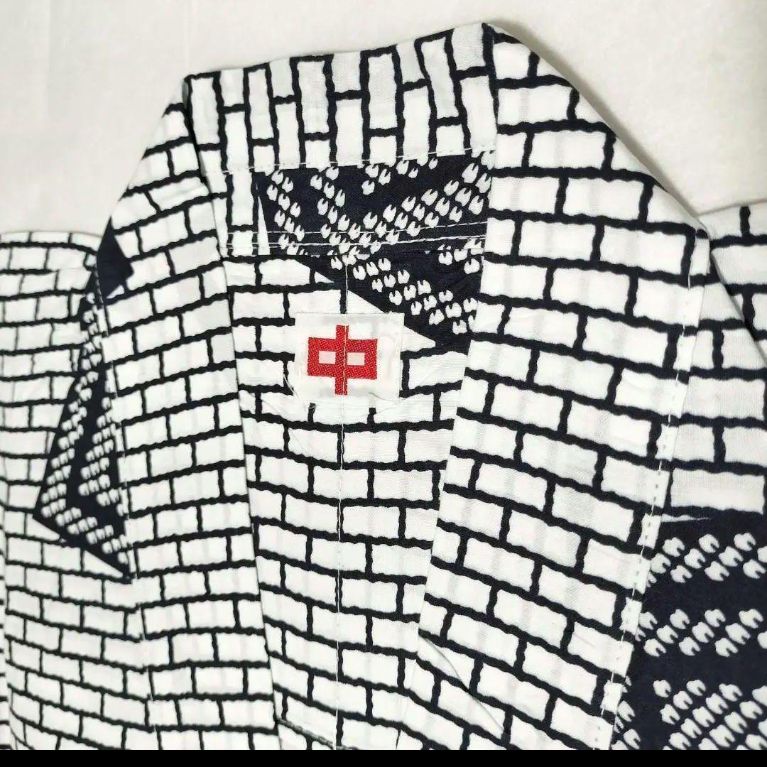 14 新品 旅館 浴衣 温泉 M L 業務用 男 レディース 女 白 青 寝巻き