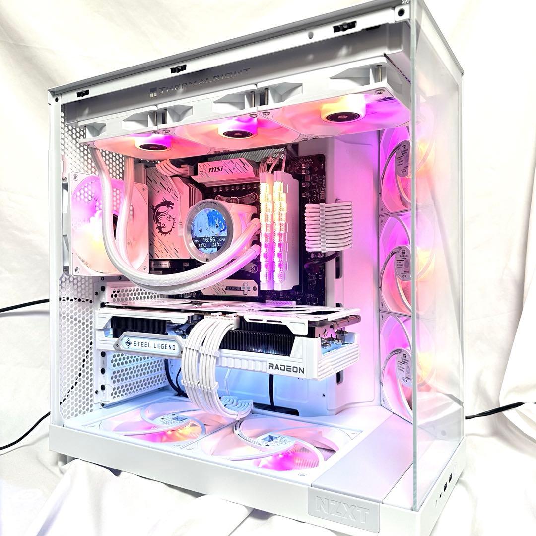 【新品】 ゲーミングPC RYZEN7 9700X RX9070XT 32GB