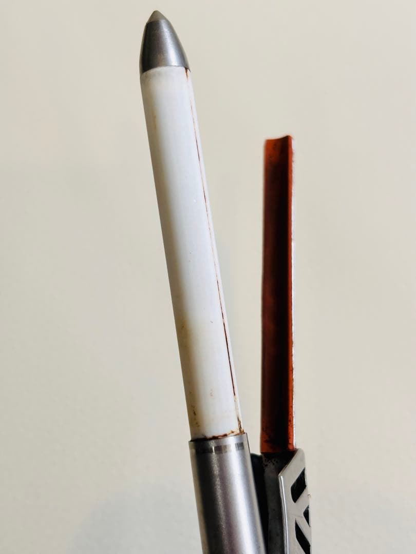 美品TKセラミックアイロン　元巻き8㎜丸アイロン/レンツアイロン/理容アイロン