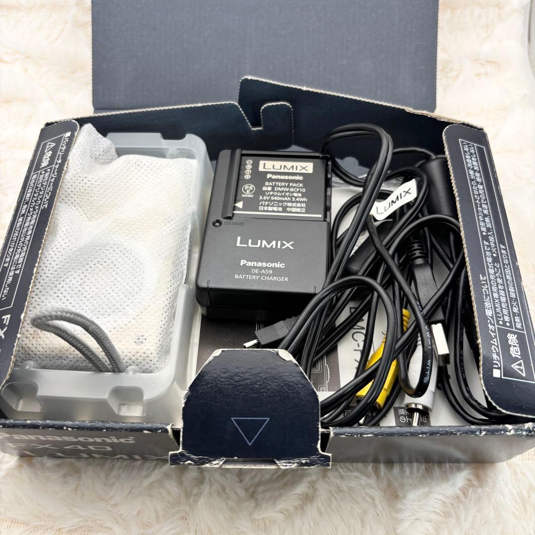 動作良好 Panasonic LUMIX DMC-FX40 ゴールド