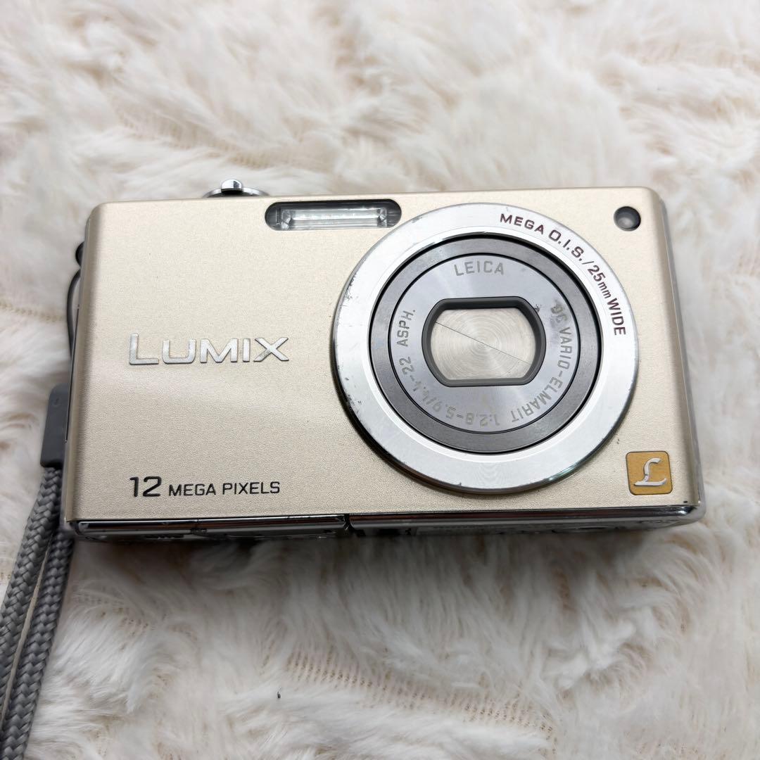 動作良好 Panasonic LUMIX DMC-FX40 ゴールド