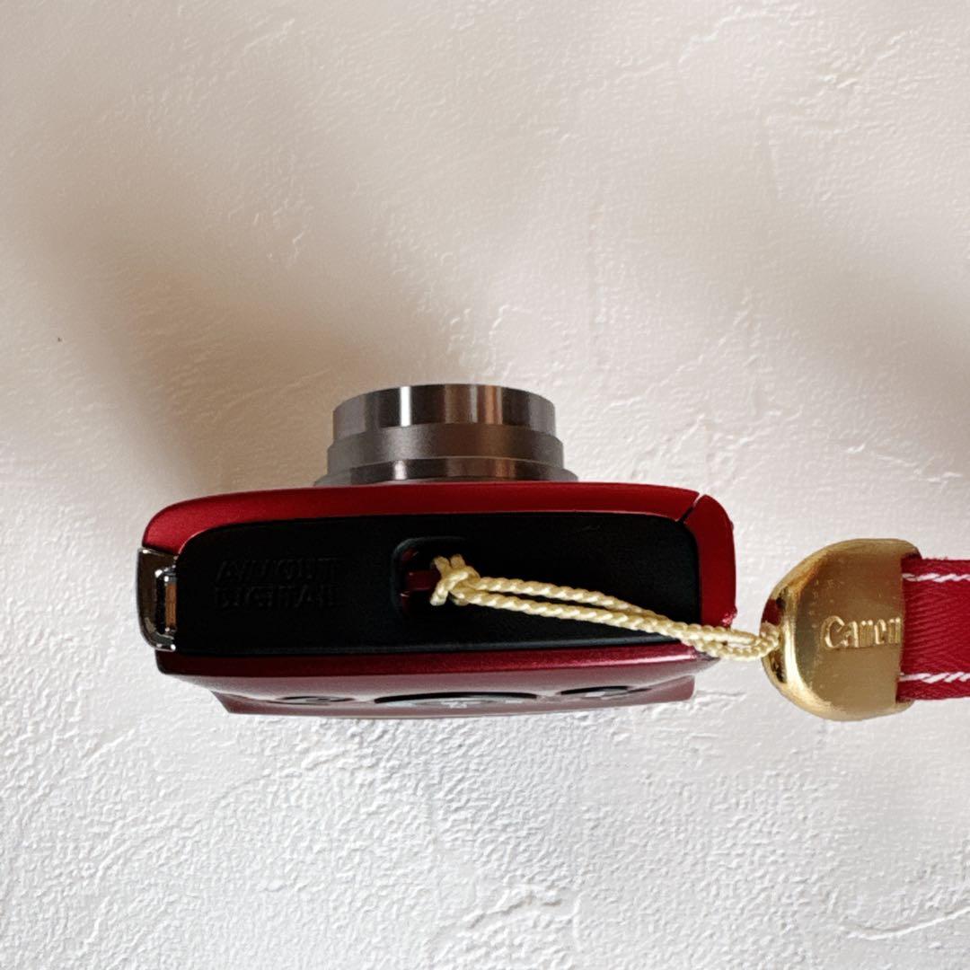 中古品　Canon キャノンIXY 130 コンパクトデジタルカメラ　レッド