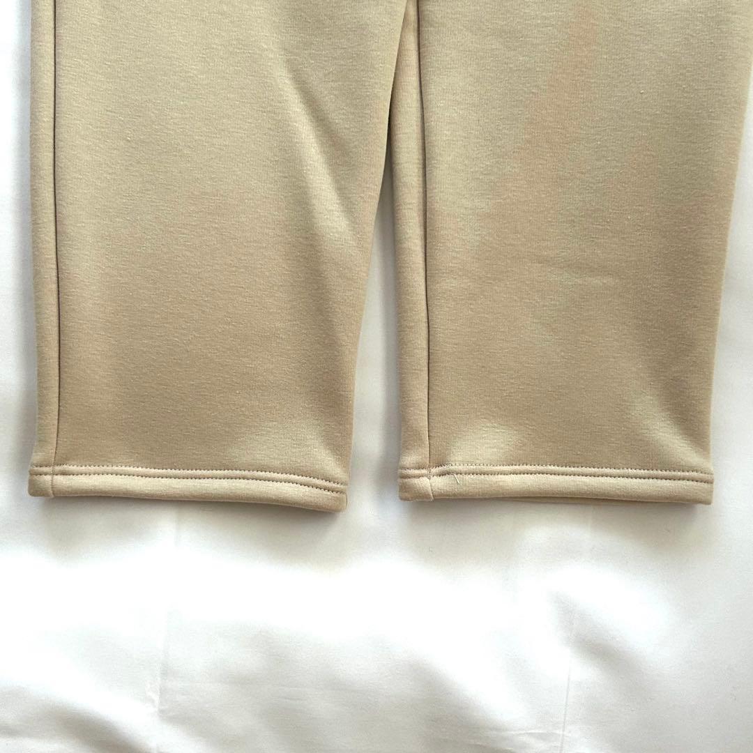 Chacott チャコット 裏起毛テーパードパンツ ベージュ M