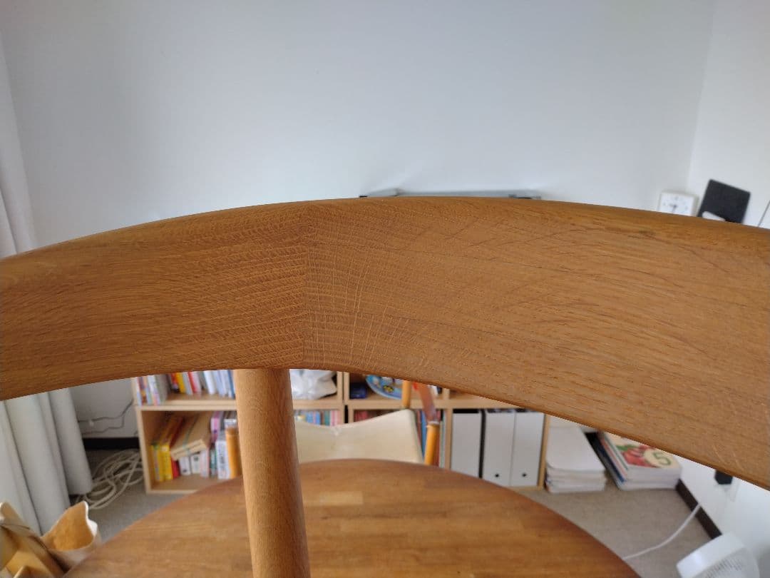 【極美品】MUJI無印良品 オーク無垢材チェア オイル仕上げ 深澤直人