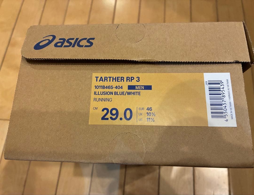 【asics】ランニングシューズ 404 ブルー