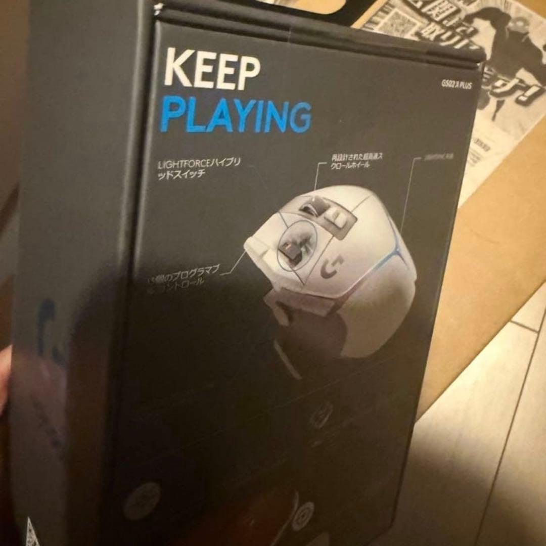 G502 X Plus ホワイト RGB ゲーミングマウス 本体