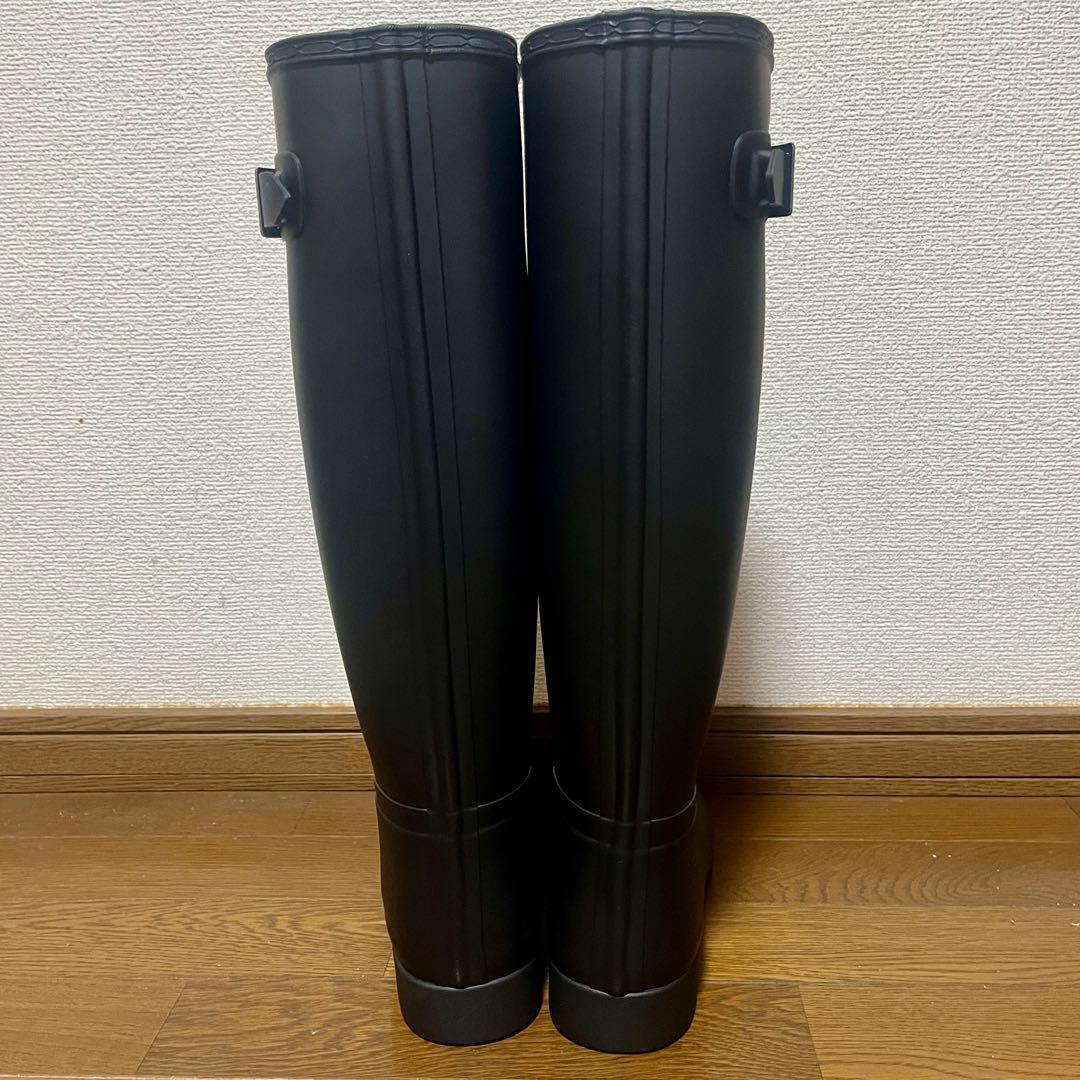 フォロワー300円引　超美品未使用級　HUNTER　ハンター　レインブーツ　長靴