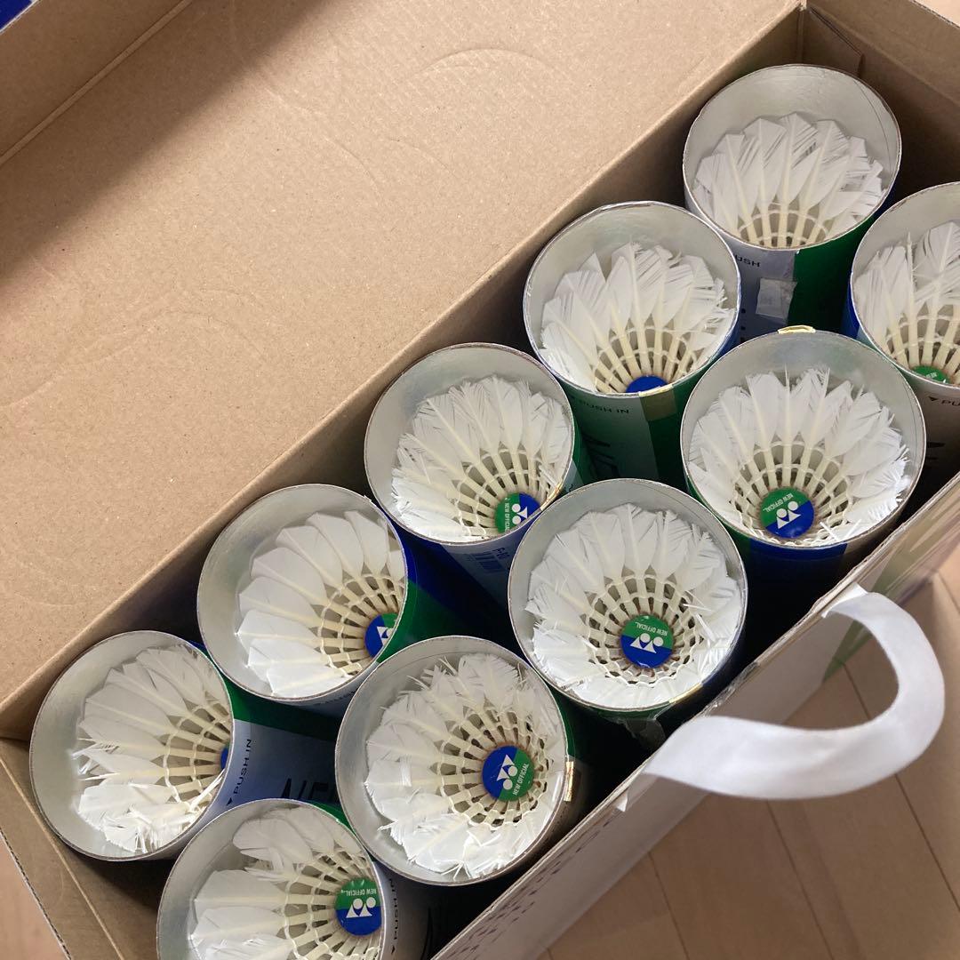 YONEX 羽根シャトル 12本入り NEW OFFICIAL