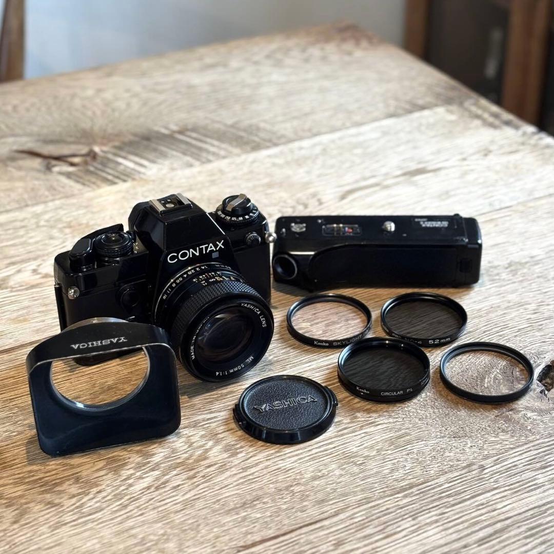 CONTAX 139QUARTZ と YASHIKA ML 50mm F1.4