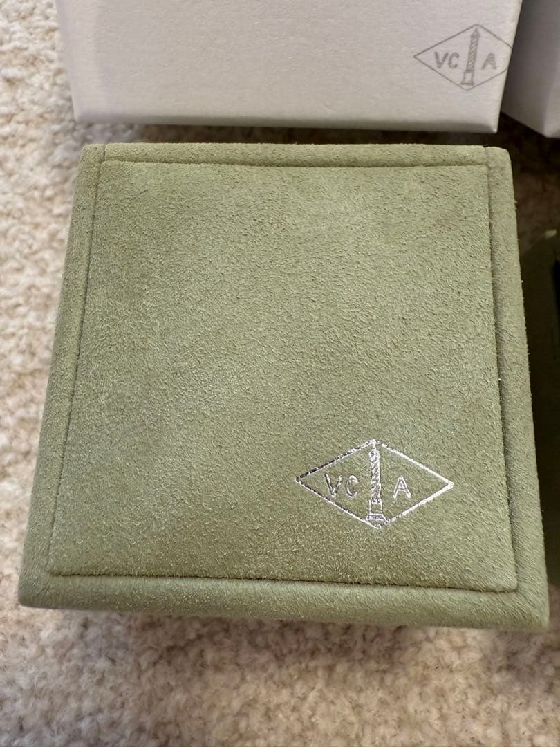 ヴァンクリ　空箱　4箱セット　ネックレスケース　ピアスケース