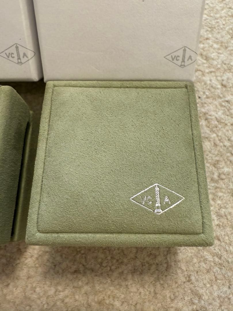 ヴァンクリ　空箱　4箱セット　ネックレスケース　ピアスケース