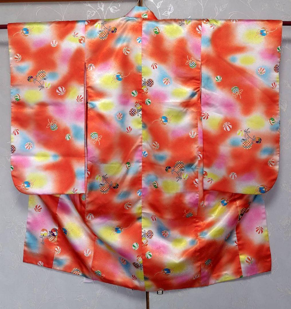 RK178子供着物フルセット6点まとめて着丈92センチ裄丈44センチ3歳用