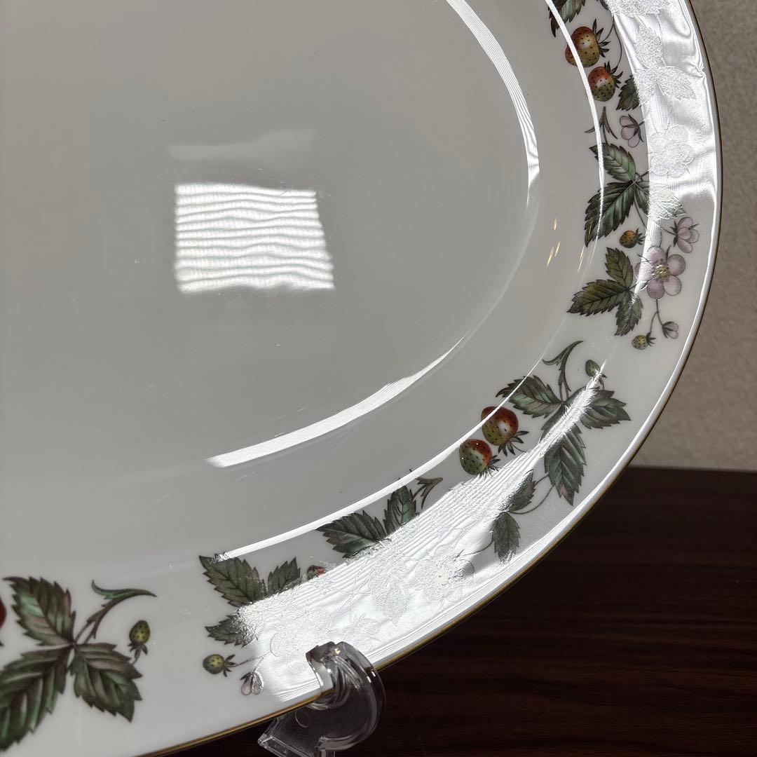 【超希少】ウェッジウッド ストロベリーヒル オーバルプレート