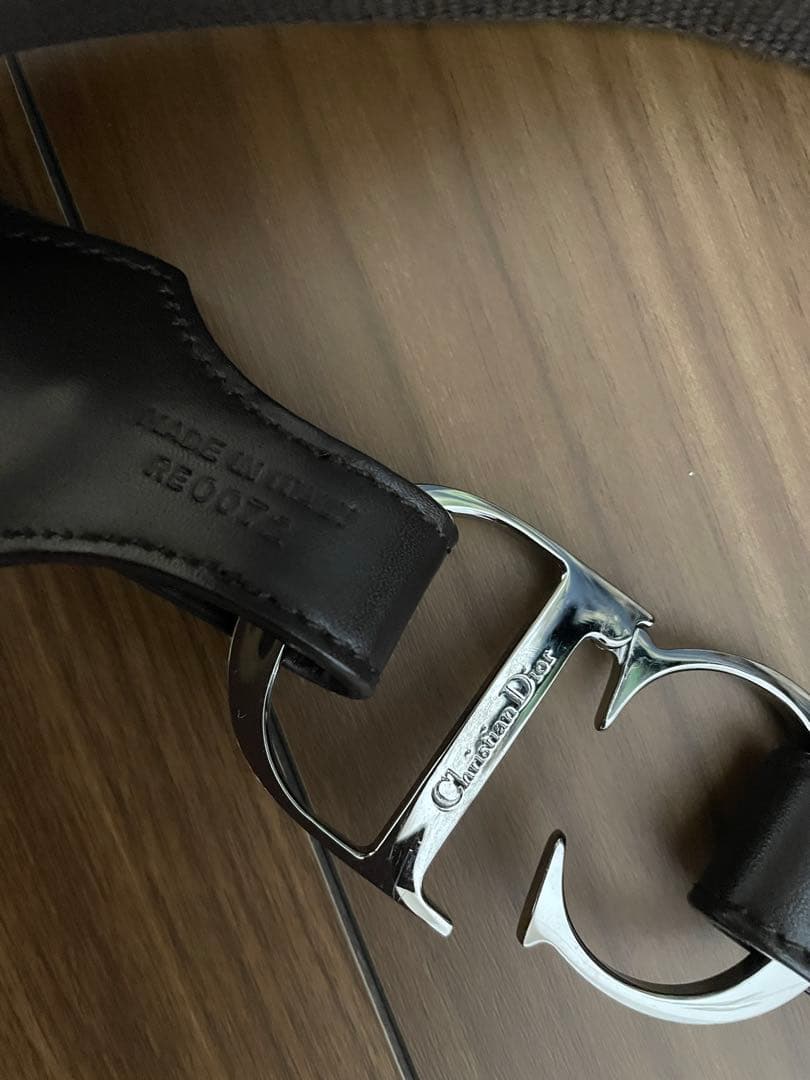 Christian Dior ブラウンベルト 調整可能