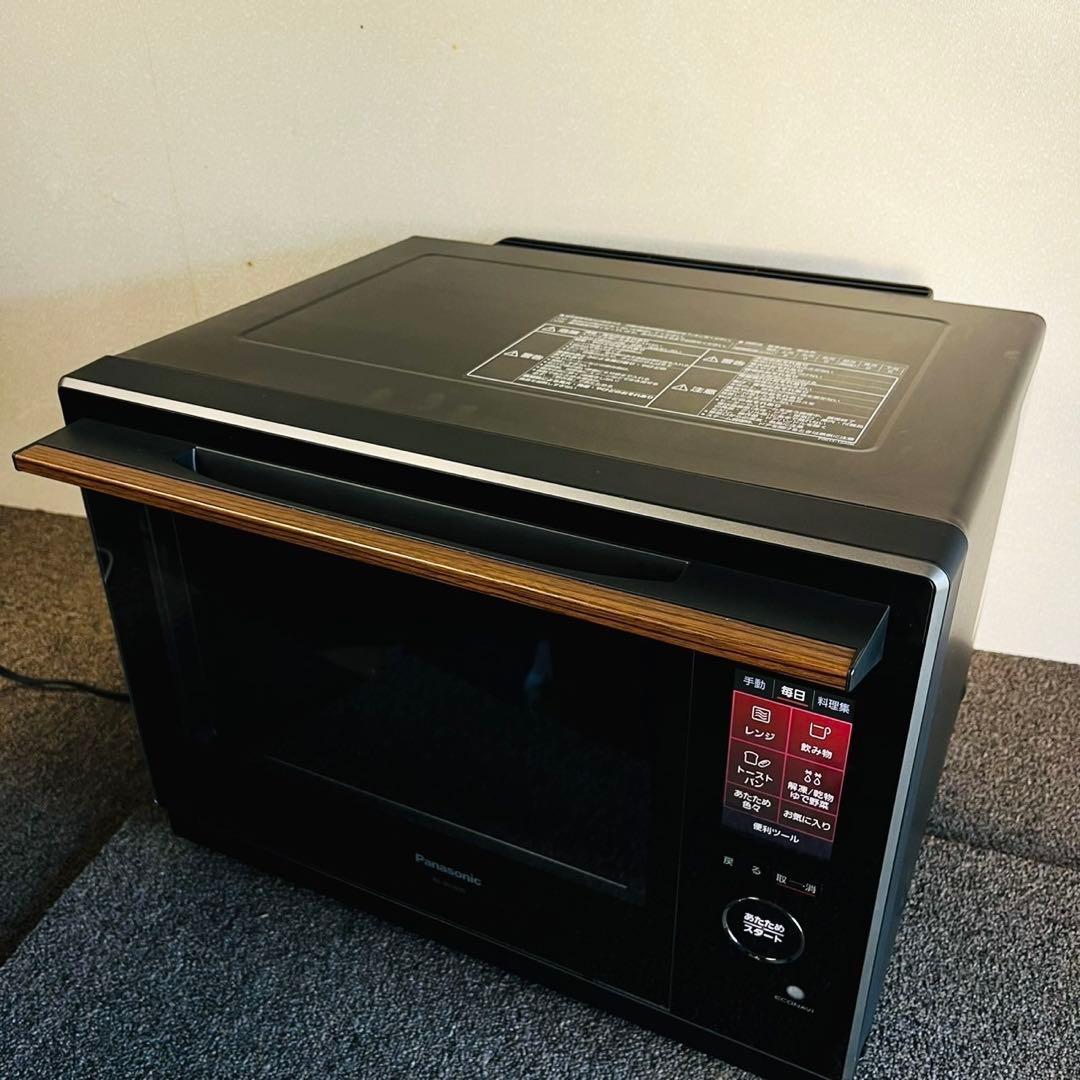 A71 美品！パナソニック ビストロ スチームオーブンレンジ 30L ブラック