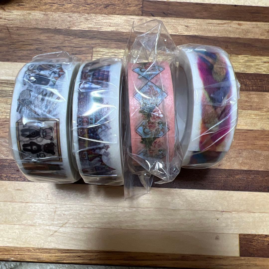 新品未開封 作家 マスキングテープ オカッパラバー frankenji