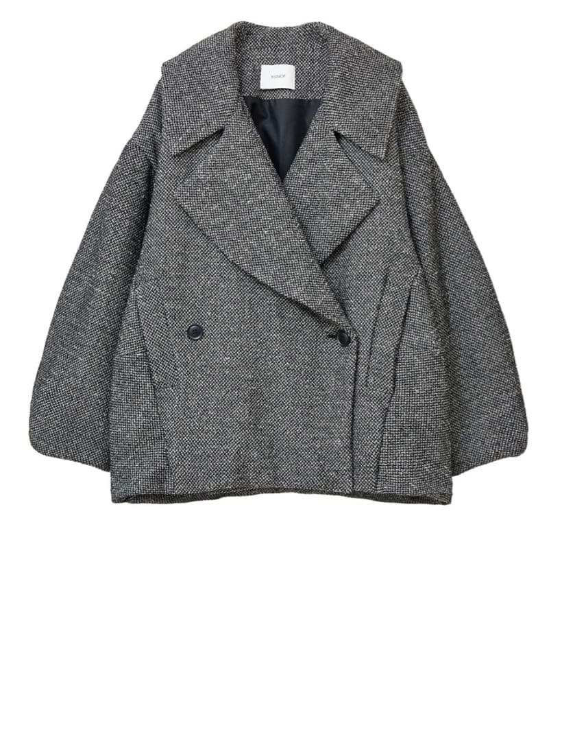 ジャケット・アウター MANOF COCOON LINE SHORT COAT