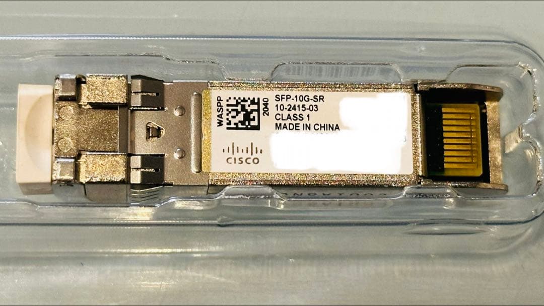 CISCO SFP-10G-SR トランシーバー 10個セット