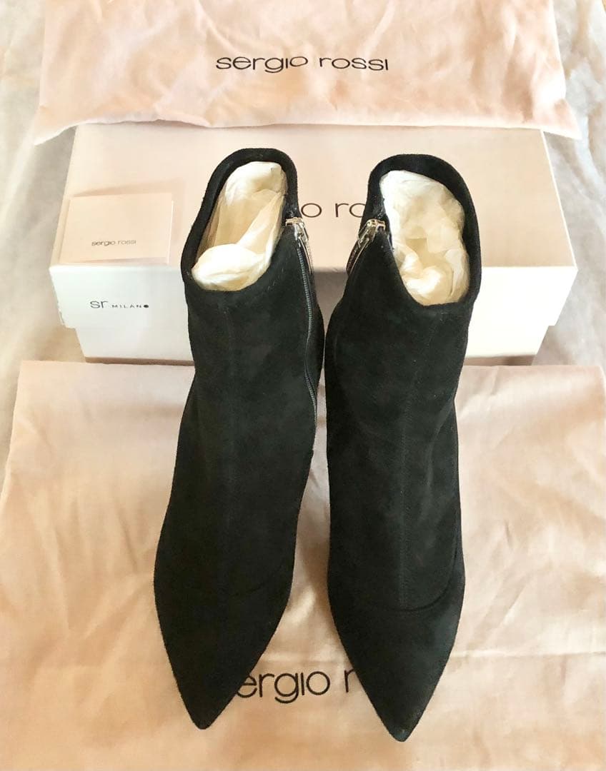 【専用】☆セルジオロッシ☆sr MILANOスエードショートブーツ♪超美品
