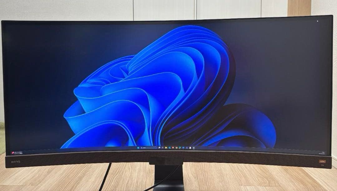 BenQ EW3880R 37.5インチ 湾曲ウルトラワイドモニター