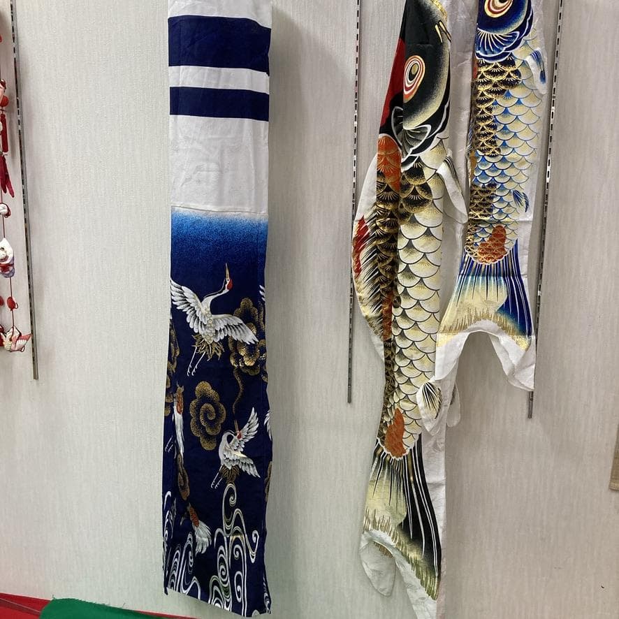 SKO119 吹き流し単品1.5m 　ベランダ吹き流し1.5m　ベランダ鯉1.5