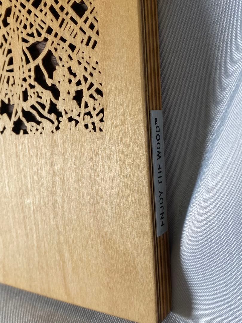 2369❣️ FUKUOKA 3D Wood City Map