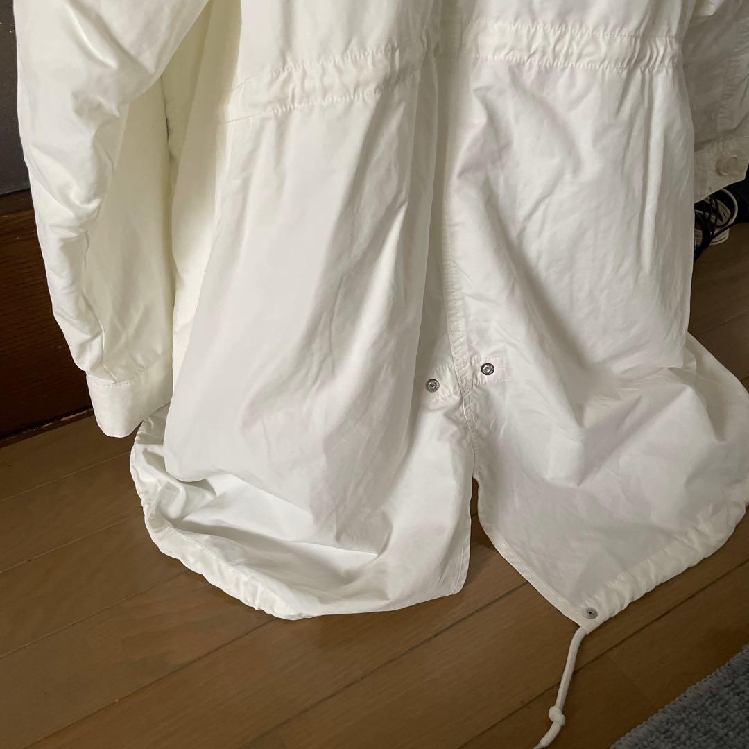 ホワイト キルティング M65のモッズコートジョンブル