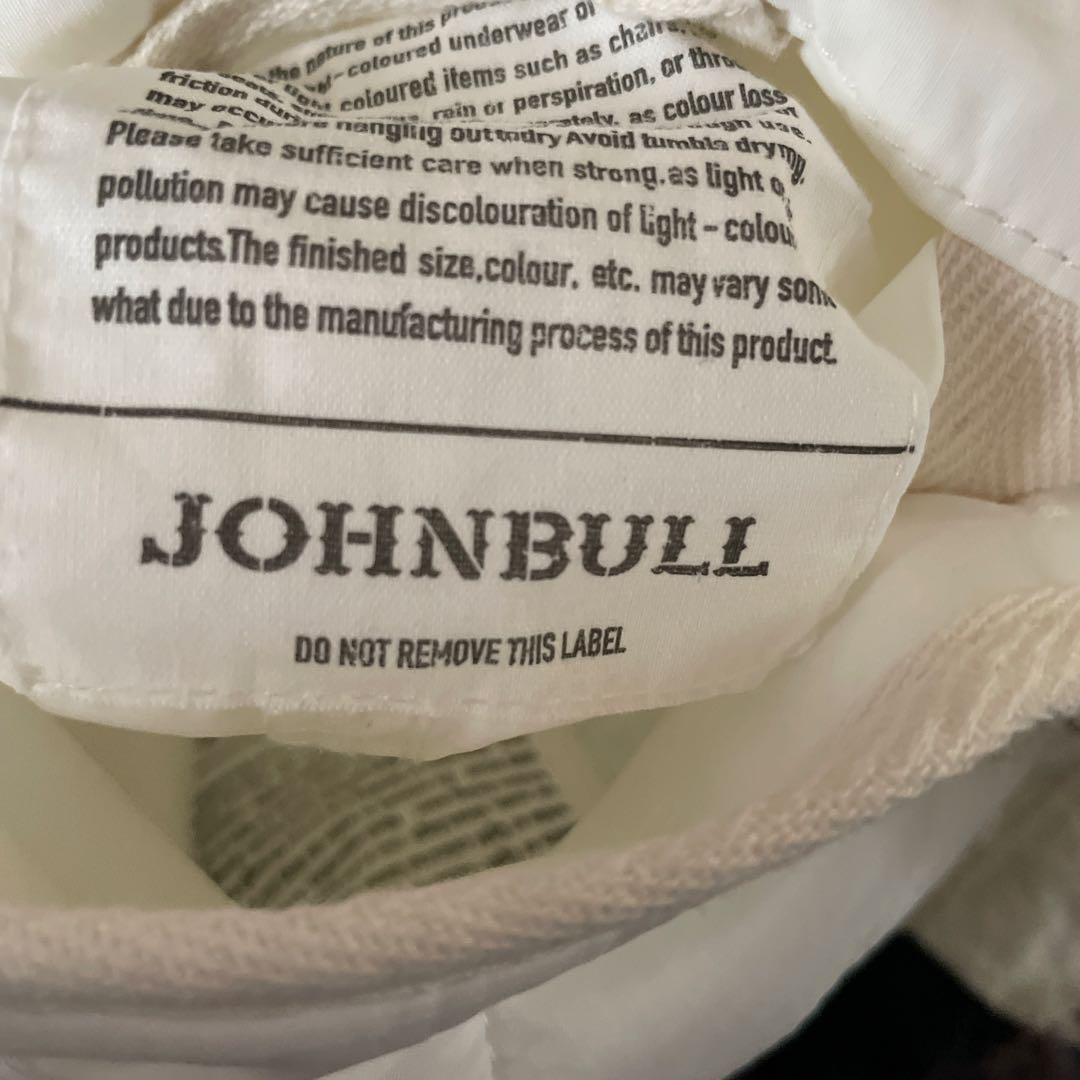 ホワイト キルティング M65のモッズコートジョンブル