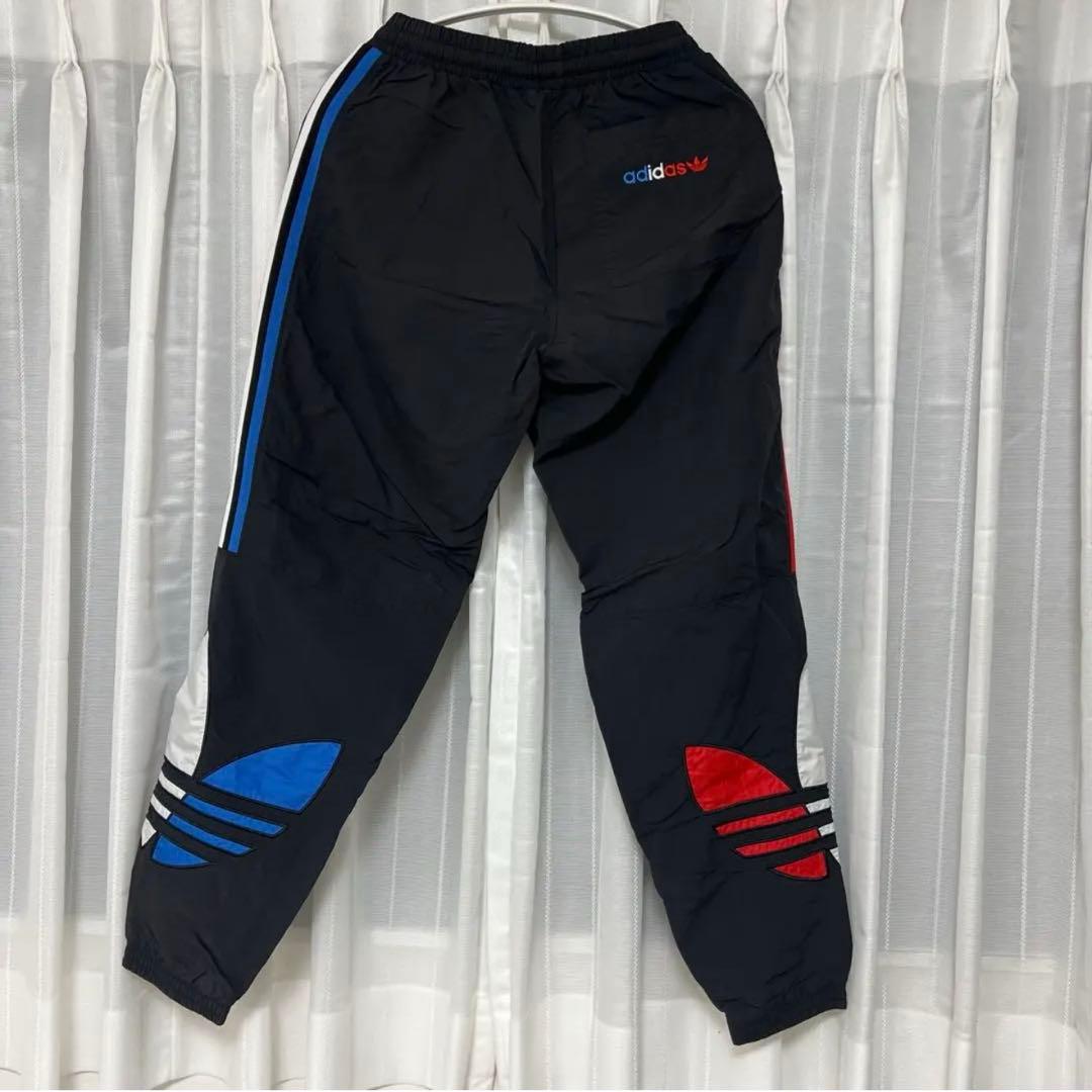 【adidas】⭐︎大人気セットアップ⭐︎ ナイロンパンツ　ロングパンツ上M 下S