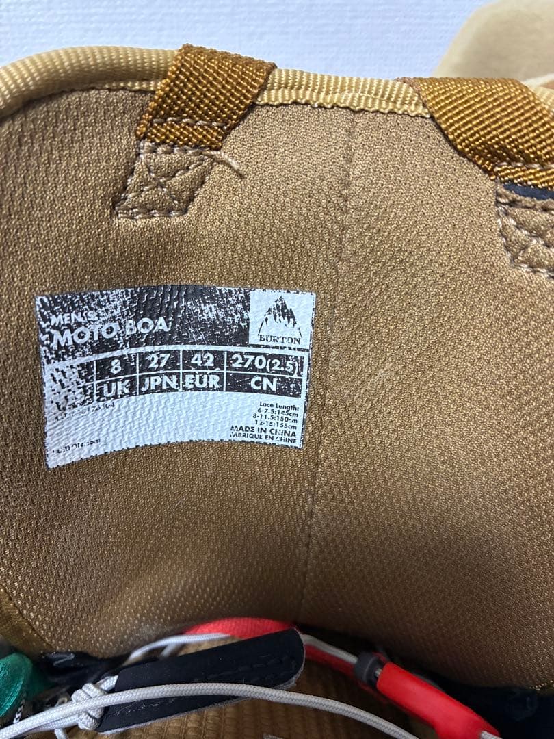 BURTON スノボブーツ　MOTO BOA モト ボア　27.0cm