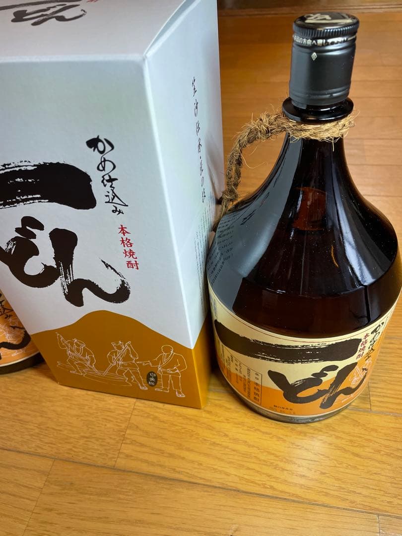 ☆杜氏の里　笠沙　【幻の焼酎　一どん(いっどん)】1800ml 2本セット箱付★