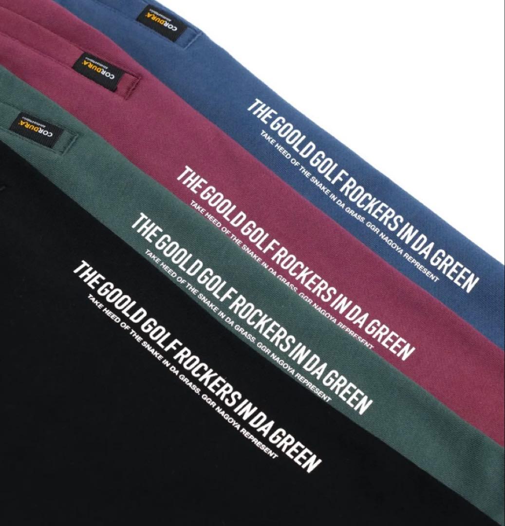 XL goold golf rockers スネークフーディー セットアップ 緑