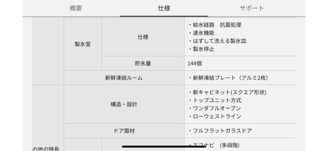 Panasonic冷蔵庫NR-F503HPX-X形　500L 2017年式　鏡面