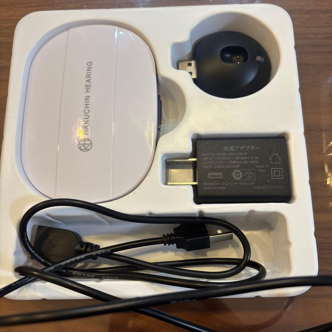 ショップジャパン　HK-01 楽ちんヒアリング両耳　イヤホン　定価37800円