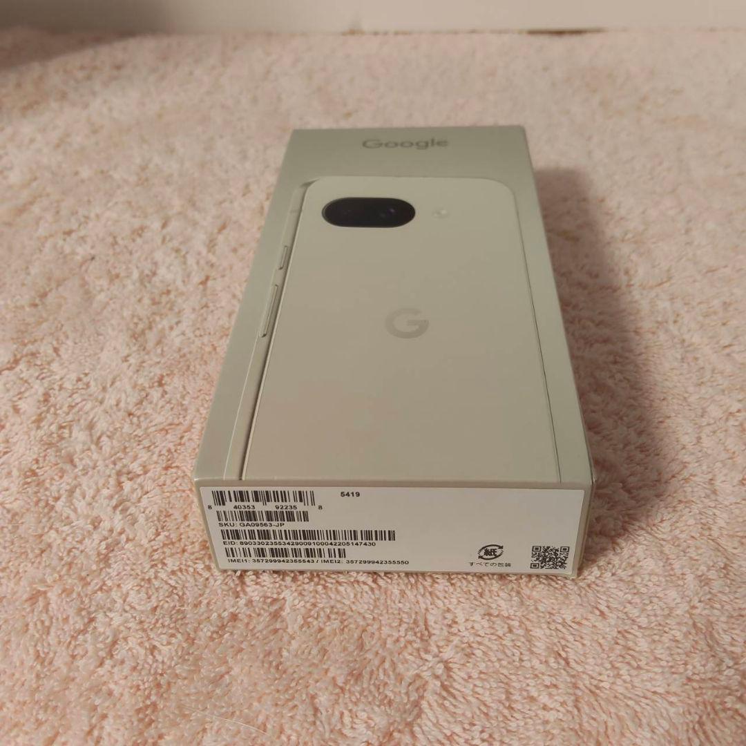 し*ま様 Google Pixel 9a ポーセリン(ホワイト)SIMフリー 未