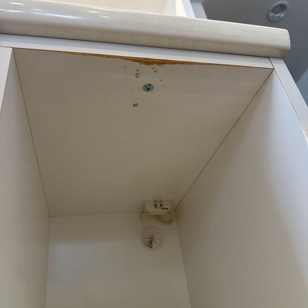 な*ほ様 12/23迄　ニトリ　キッチンボード(レジューム120-2TF-H W