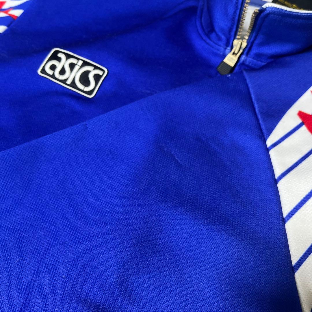 asics ドーハ　サッカー日本代表　90sジャージ　Oサイズ