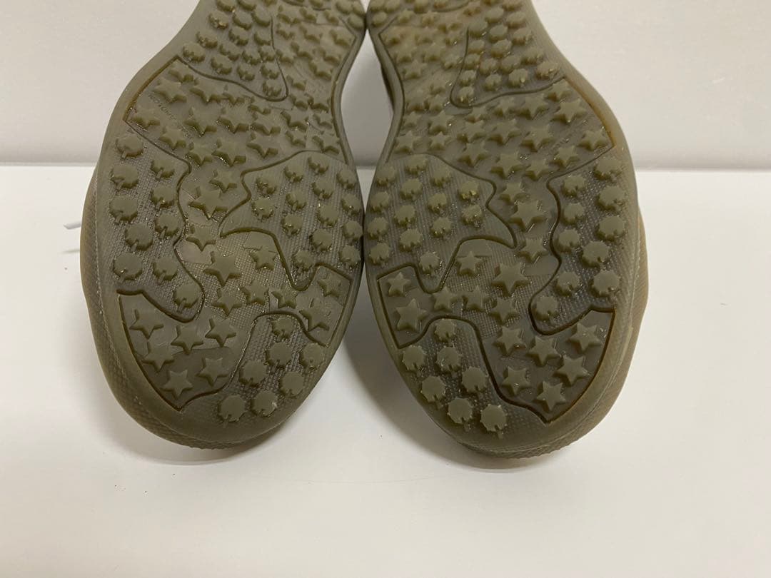 MARK&LONA マークアンドロナ エンボスキルトスカルスニーカー　26㌢