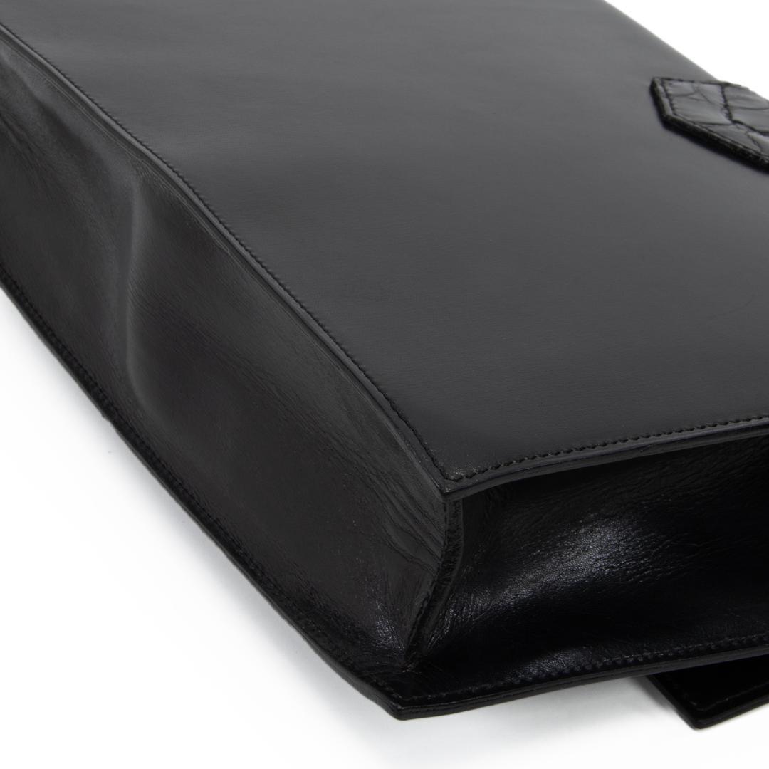 本物 セリーヌ ショルダーバッグ レディース クロコ型押し 黒 斜め掛け ロゴ