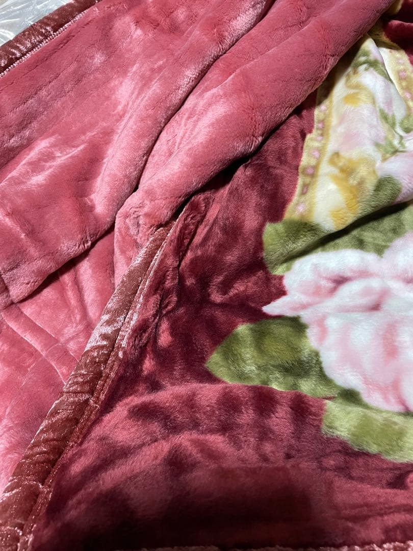 合わせ毛布 ダブルサイズ 180×210cmアクリル100%日本製　泉大津産